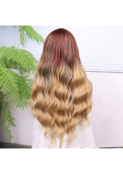 Bakır Kumral Balköpüğü Ombreli Fiber Sentetik Tül Peruk fırsatları