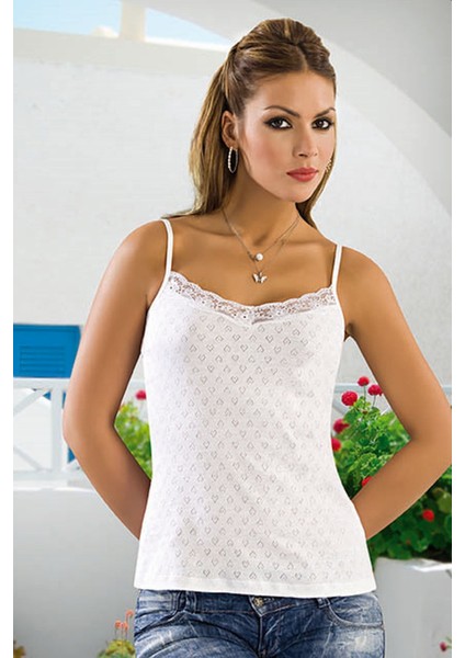 OEM Anıt Jakarlı Dantelli Atlet 2173