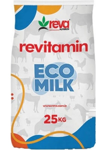Revitamin Eco Milk Büyük ve Küçükbaş Hayvan Vitamin Mineral Premiks Kova-Kraft