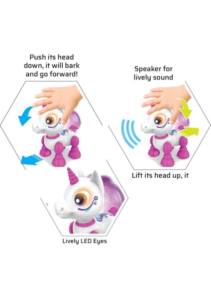 Robo Heads Up Unicorn