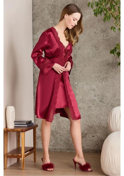 Pierre Cardin 6010 Kısa Saten 6'lı Çeyiz Seti