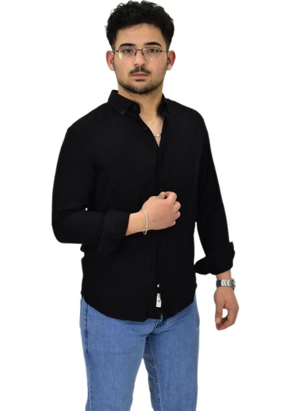Erkek Spor Silim Fit Uzun Kol Gömlek G5033 BGL-ST04492 modelleri
