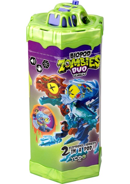 Biopod Zombies Ikili Dinozor Robot 88694