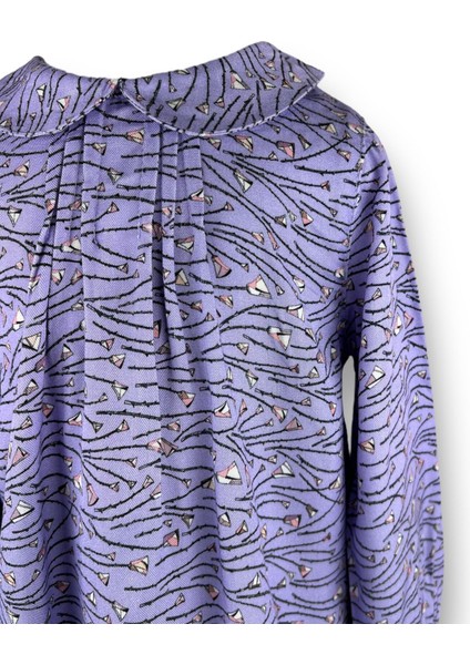 Lavande Lila Gömlek