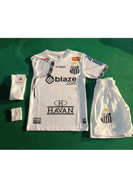 Santos Neymar Jr 4 Lü Çocuk Futbol Forması