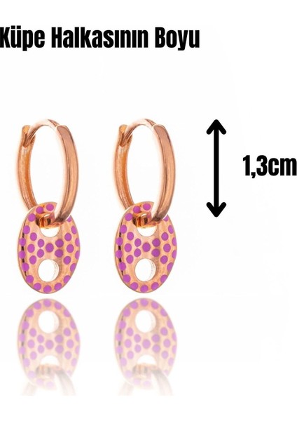 Pink Bubbles Gümüş Küpe fiyatları