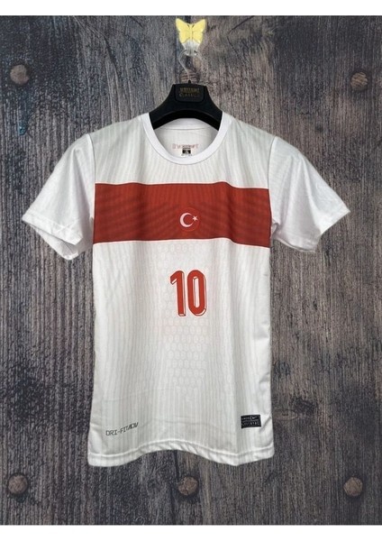 Milli Takım Hakan Çalhanoğlu Yetişkin Forması Beyaz