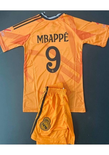 Real Madrid Kylian Mpabbe Çocuk Forması Beyaz