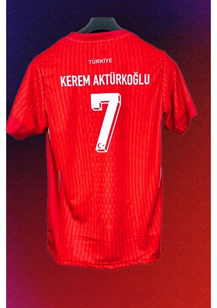 Milli Takım Kerem Aktürkoğlu Forması Kırmızı fiyatları