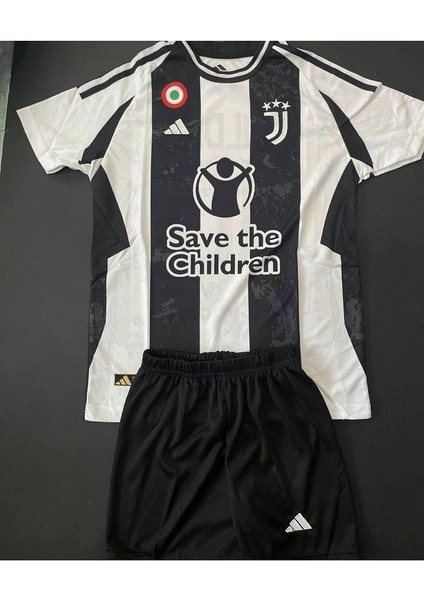 Juventus Kenan Yıldız Çocuk Forması 3lü Set Siyah Beyaz fiyatları