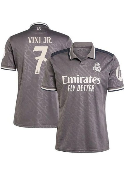 Real Madrid Vinicius Jr Yetişkin Forması Siyah