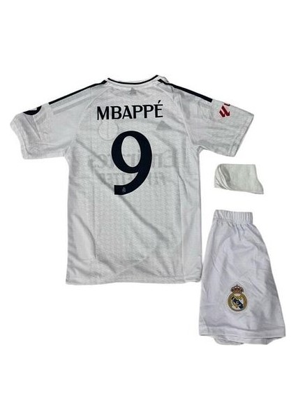 Real Madrid Kylian Mbappe 3 Lü Çocuk Futbol Forması