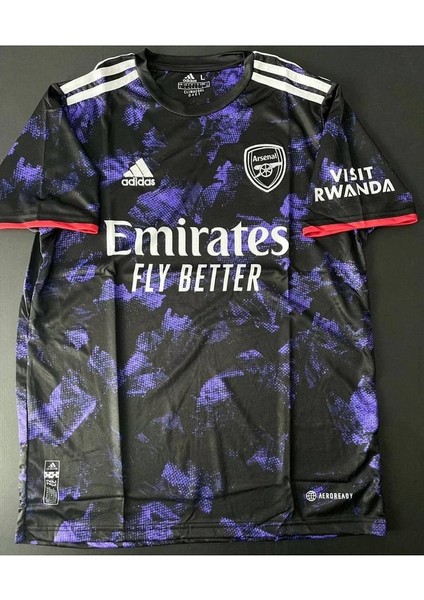 Arsenal Isimsiz Yetişkin Forması Siyah Mavi