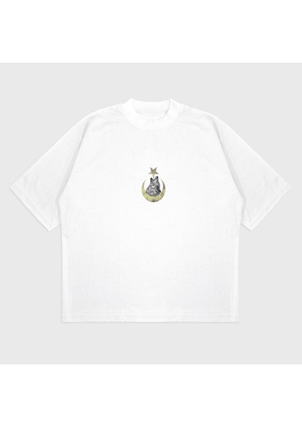 Oversize 'güç' Baskılı T-Shırt fırsatları