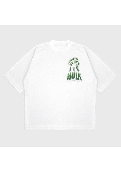 Oversize 'hulk' Baskılı T-Shırt modelleri