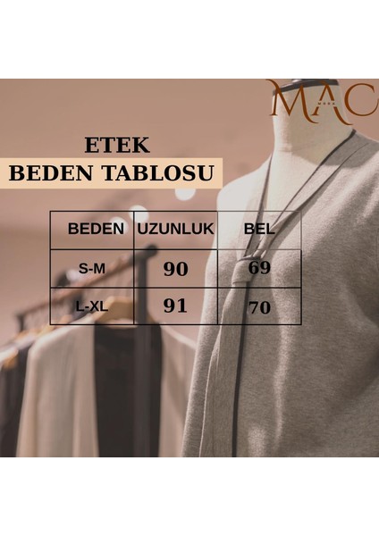Pliseli Beli Lastikli Etek