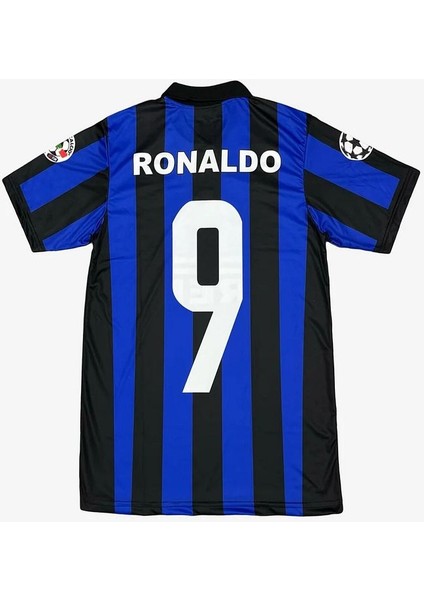 Inter Milan Ronaldo 9 Lacivert 2011/12 Sezonçocuk Futbol Forma I 3'lü Set Forma+Şort+Çorap