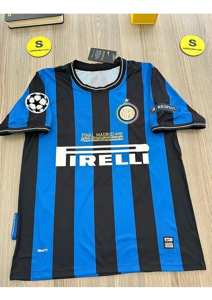 Inter Milan Ronaldo 9 Lacivert 2011/12 Sezonçocuk Futbol Forma I 3'lü Set Forma+Şort+Çorap
