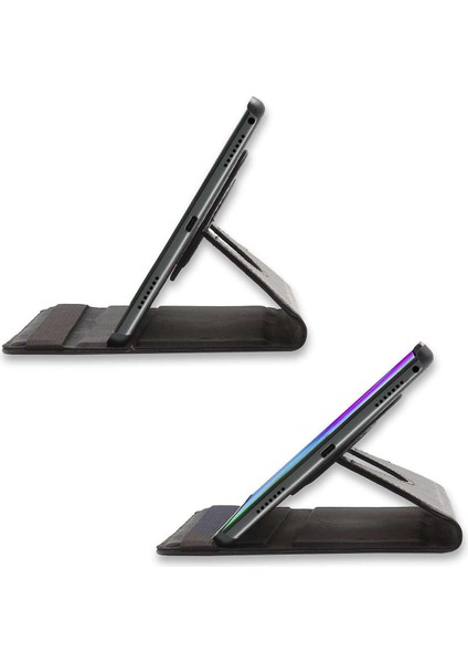 Samsung Galaxy Tab A9 360 Derece Dönebilen 8,7' Tablet Deri Kılıf
