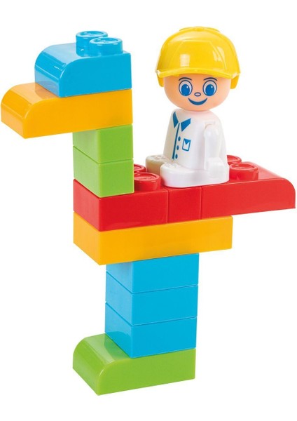 03 592 Midi Blok Seti 98 Parça 9 Litre Saklama Kabı -Pilsan Oyuncak