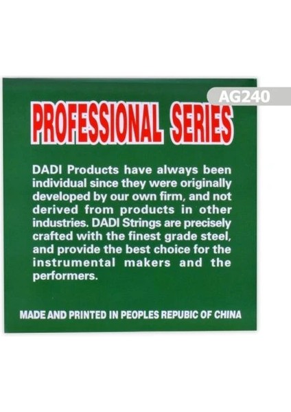 Gitar Aksesuar Akustik Teli Dadi AG240 fırsatları