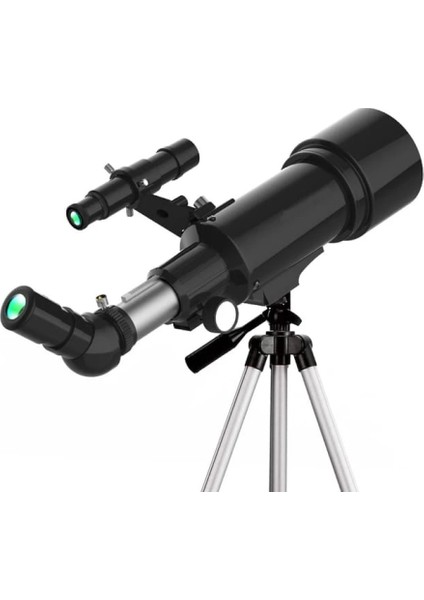 400 X 70 Mm Açıklıklı Refrakter Teleskoplar 15x - 150x Telefon Adaptörlü Reflex modelleri