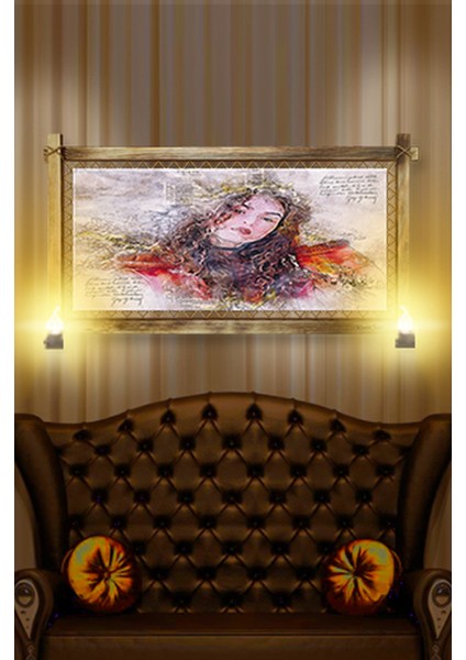 Rustik,ledli Kanvas Tablo Soyut O fiyatları