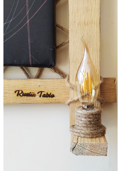 Rustik,ledli Kanvas Tablo Portre K indirimleri