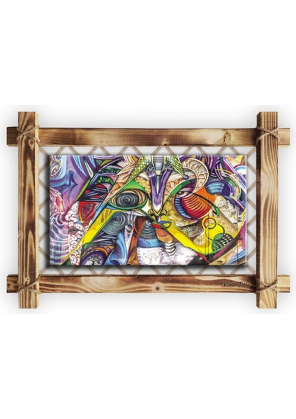 Rustik,ledli Kanvas Tablo Sanatsal Çalışma Modern fiyatları