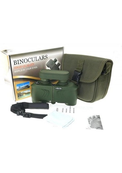 Nikula 8x30 Profesyonel Askeri Yüksek Li Dürbün Yeşil