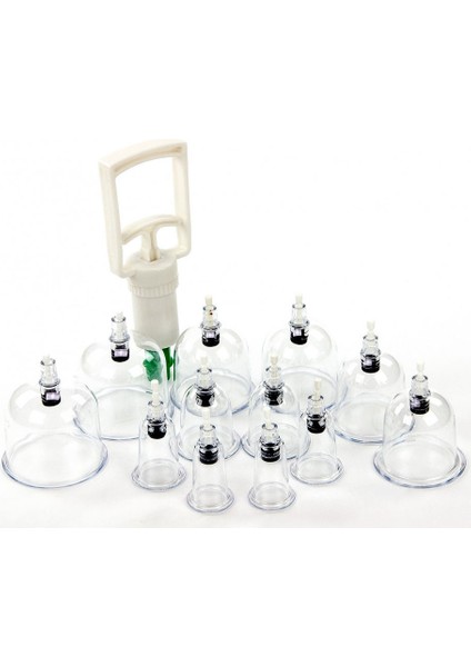 OEM 100 Adet 6 Numara Hacamat Kupası - Pompa Hediyeli