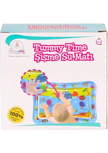 884C Tummy Time Şişme Su Matı -Birliktoys