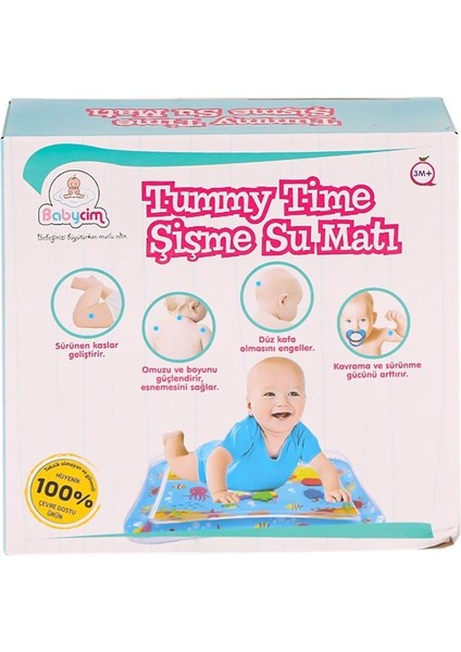 884C Tummy Time Şişme Su Matı -Birliktoys