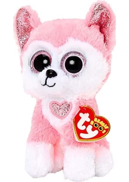 Ty Beanie Hunk Husky Pink Reg