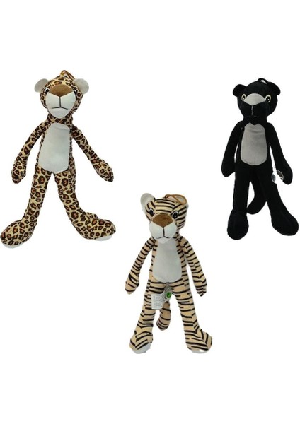 62887 Peluş 30 Panter Asortiler -1 Adet Stokta Olan Gönderilir