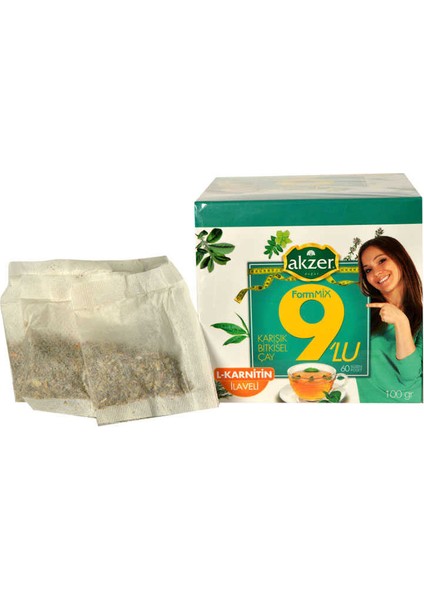 9lu Form Bitkisel Çay 60 Süzen Poşet fırsatları