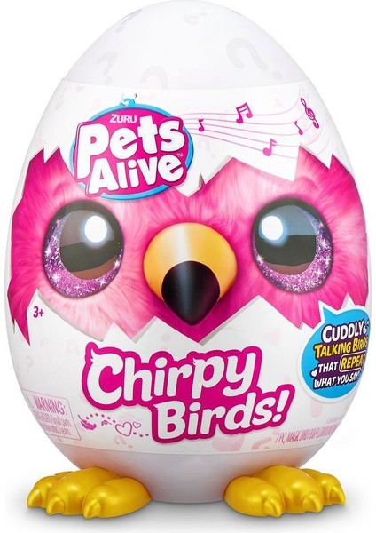 PEL06000 Pets Alive Cıvıl Cıvıl Kuş