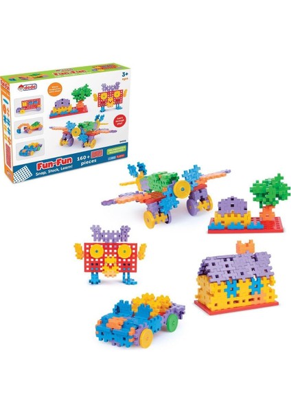 04041 Fun Fun Puzzle 160 Parça -Dede