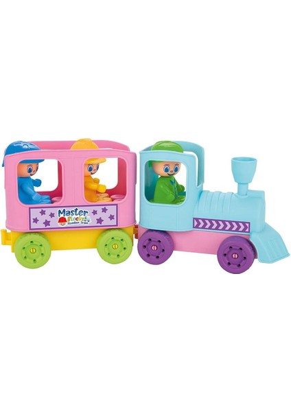 03 605 Master Blok Rakamlı Tren -Pilsan Oyuncak