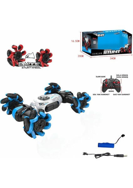 SYR-666-810 Uk Ff Şarjlı 2 4g Açılır Teker