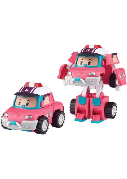 Polı MRT-0657 Robocar Transforming Robot Figür Sandy