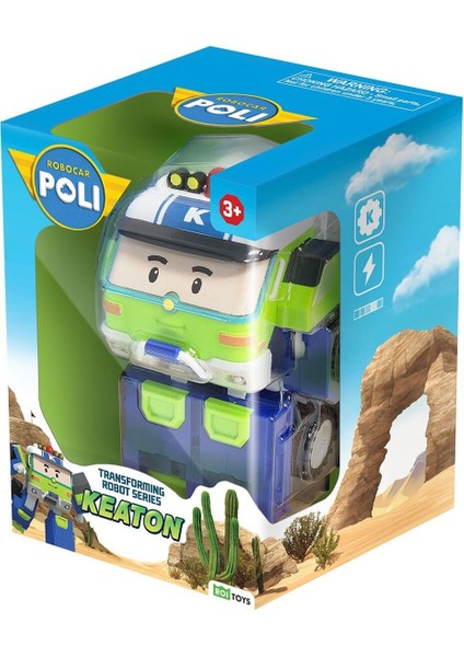 Polı MRT-0658 Robocar Poli Transforming Robot Figür Keaton