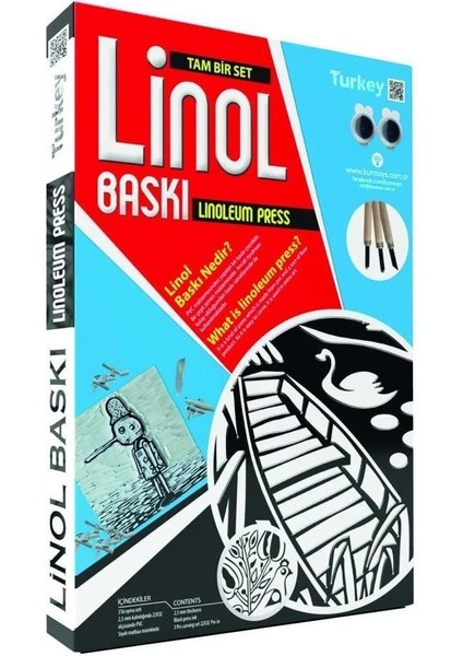 5004 Linol Baskı Seti -Kumtoys