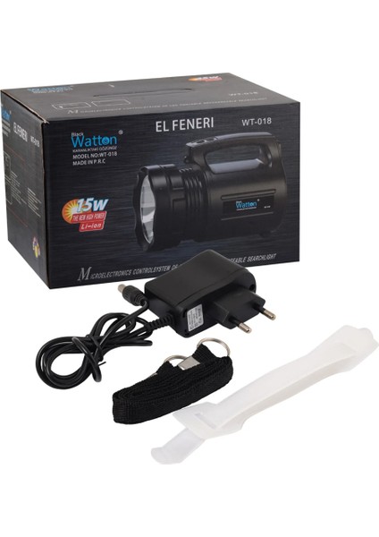 Watton WT-018 Profesyonel Büyük Avcı Feneri