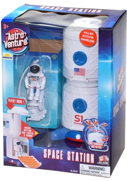63113 Sunman Astro Venture Sesli ve Işıklı Uzay Istasyonu