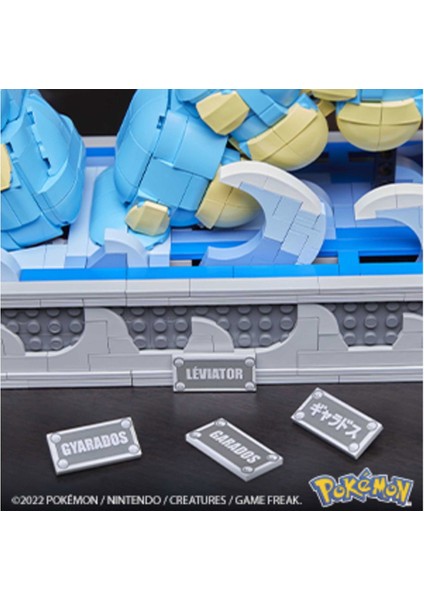 HGC24 Mega™ Pokémon™ Kinetik Gyarados 2188 Parça +12 Yaş indirimleri