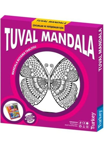 5117 Kumtoys Tuval Mandala