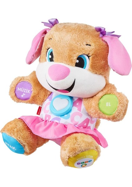 FPP83 Fisher-Price® Yaşa Göre Gelişim Eğtici Köpekçiğin Kız Kardeşi / Türkçe / Eğlen ve Öğre