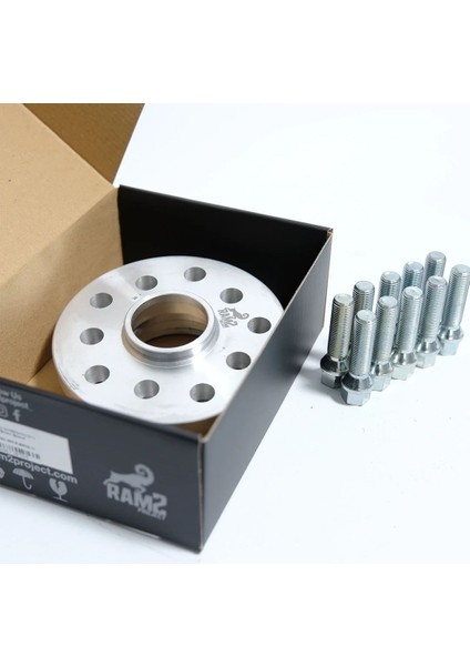Ram2 Project 4X100 60,1 15MM Silver Spacer