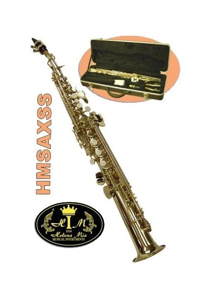 Saksafon Soprano Altın Helena Mia Hmsaxss